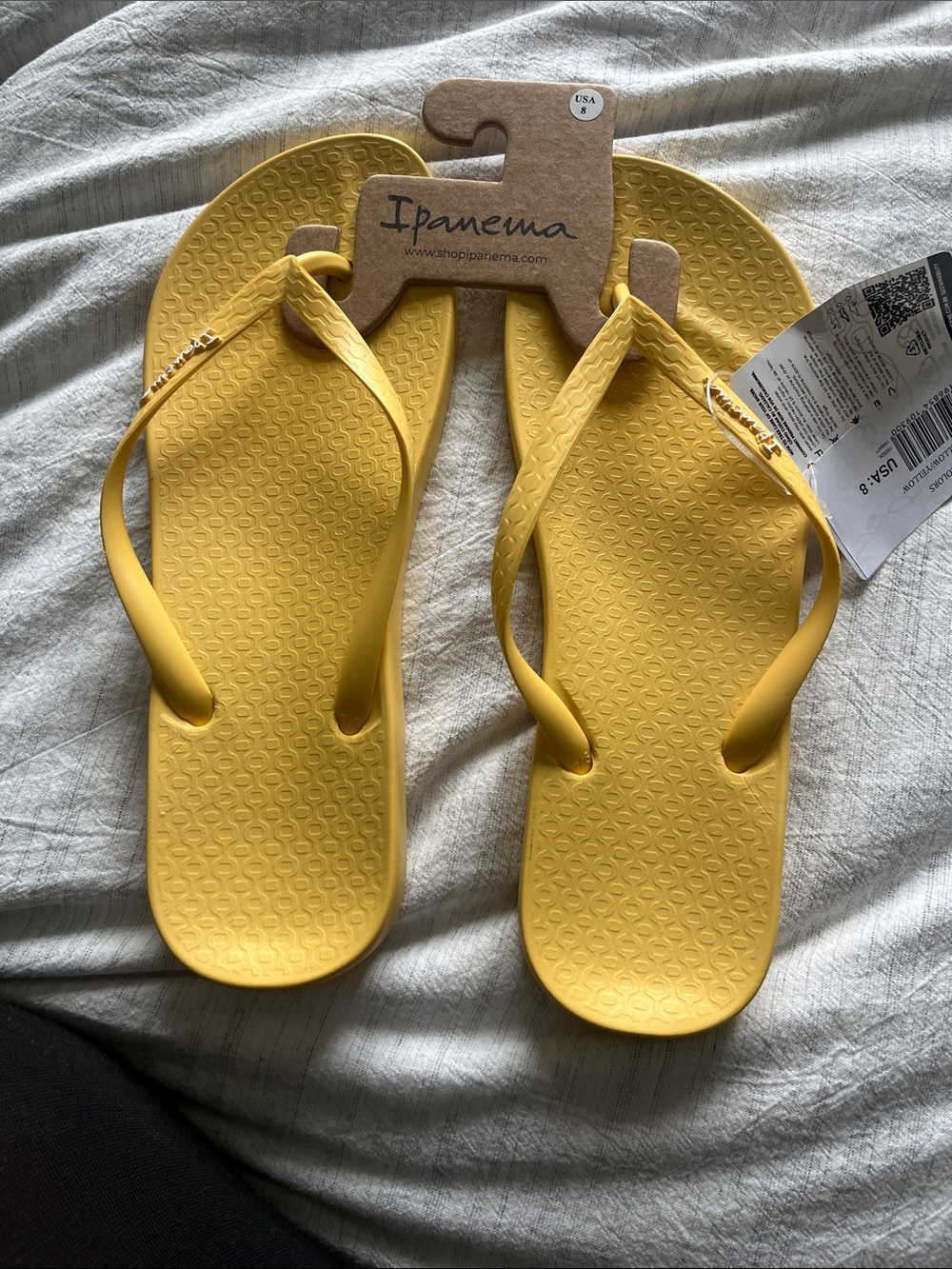 Ipanema Bright Yellow Classic Flip Flops